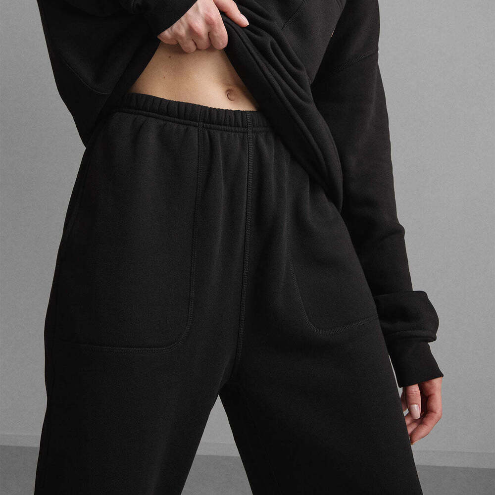 Lunya Silksweats™ Midweight Reversible Jogger Size XXSImmersed Black / XXS